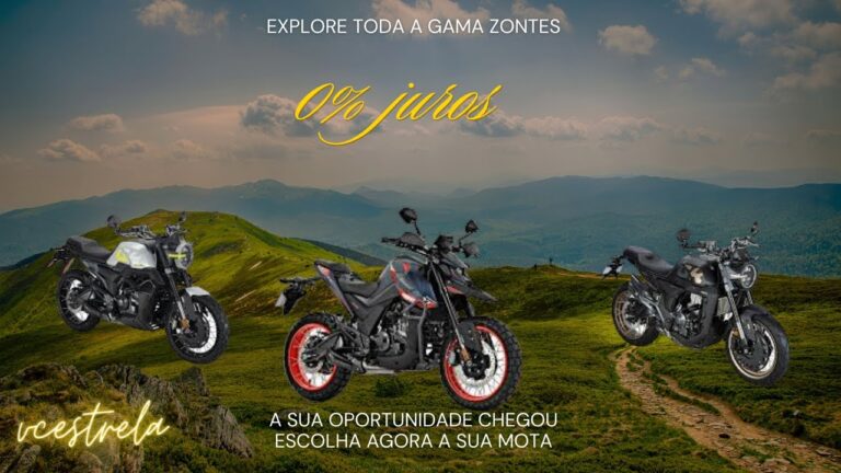 Aproveite a Campanha de Motos a 0 Juros!