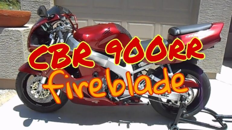 Honda CBR 900 RR: Ficha Técnica Completa