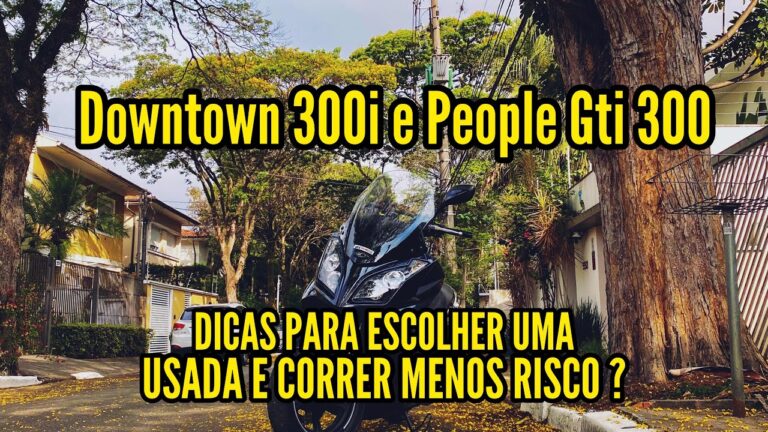 Kymco Downtown 300i Usada: Oportunidade Imperdível