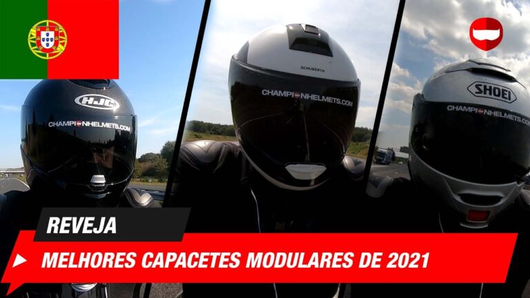 Os Melhores Capacetes Modulares do Mercado