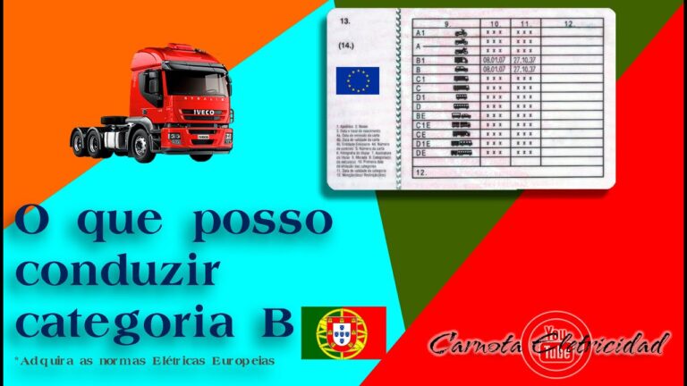 Categoria B1: Condu&ccedil;&atilde;o de Ve&iacute;culos e Oportunidades